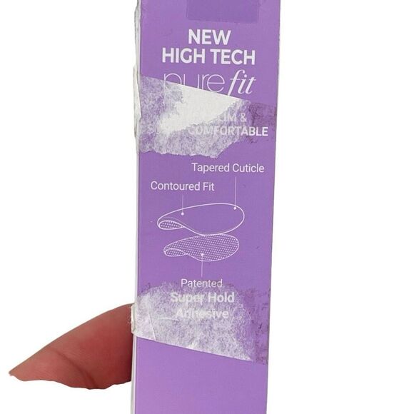 Impress So French Press On Nails No Glue Coffin Medium 30 Count Rhinestone New - Picture 9 of 12